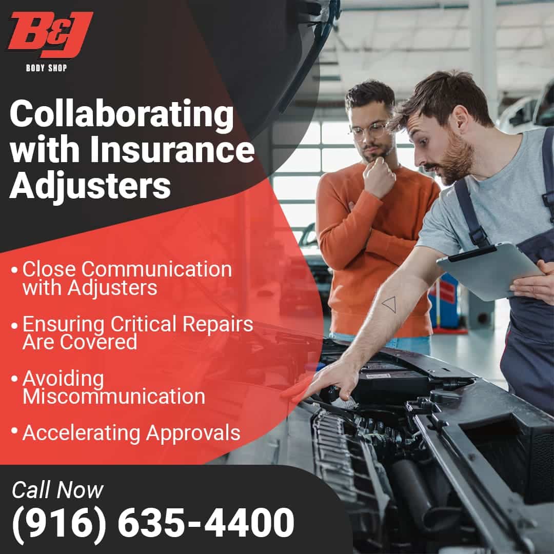 collaborating with insurance adjusters