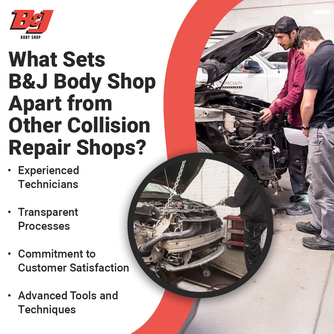 What sets B&J Shop apart from other collision repair shops