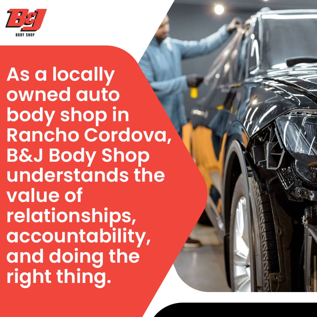 Locally owned auto body shop in Rancho Cordova
