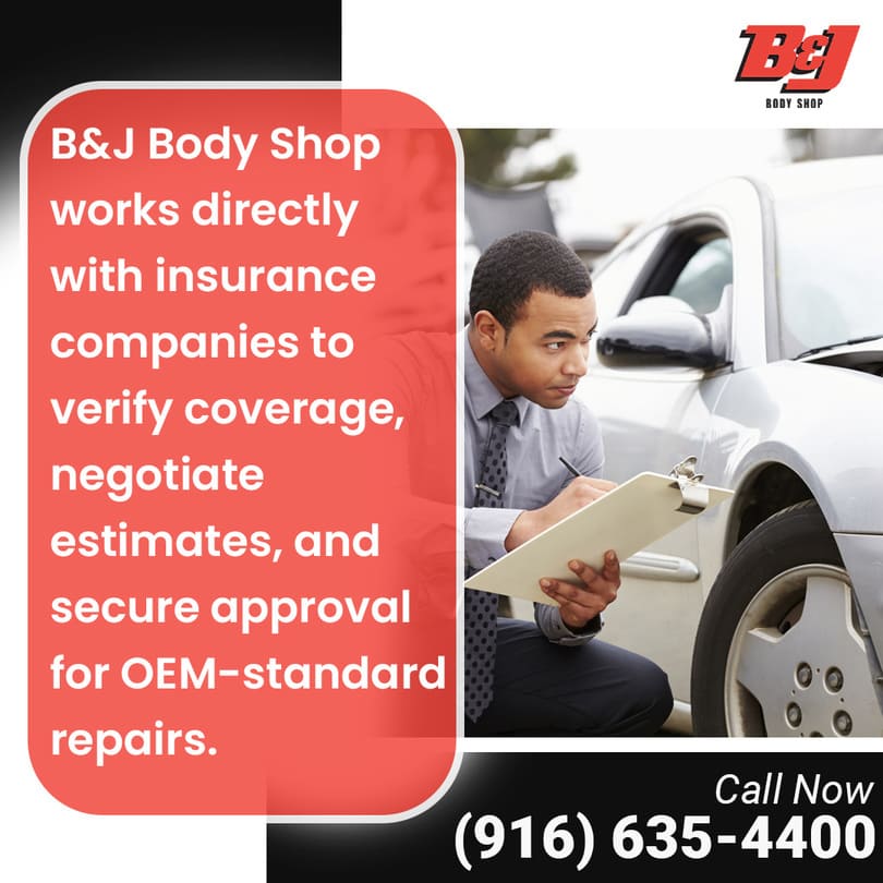B&J Body Shop - Working with insurance companies