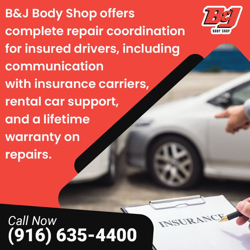 Complete repair coordination for insured drivers