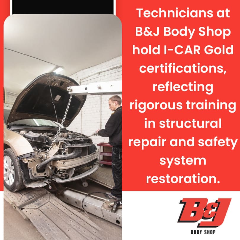 I-CAR Gold certified technicians