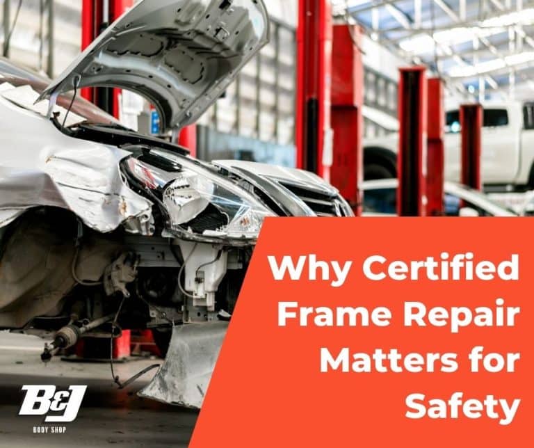why certified frame repair is important
